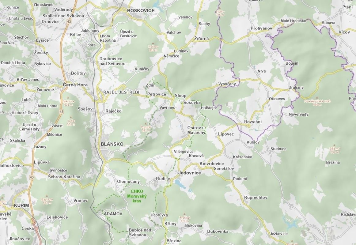 Zemědělský pozemek · Ostrov u Macochy - 3