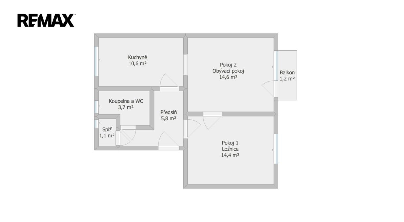 Byt 2+1 · 50 m² · Leoše Janáčka 2509, Jihlava - 3