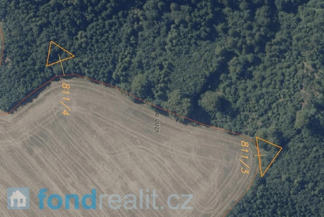 Zemědělské pozemky, Krchleby, 7 831 m² - 2