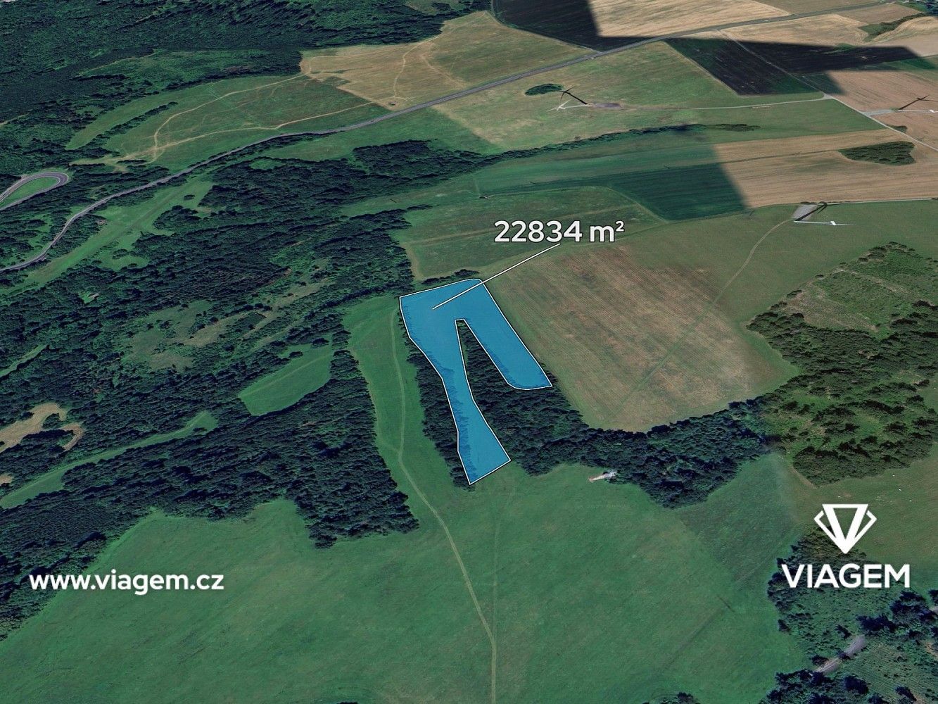 Prodej zemědělský pozemek - Lipina, okres Olomouc, Olomoucký kraj - 1