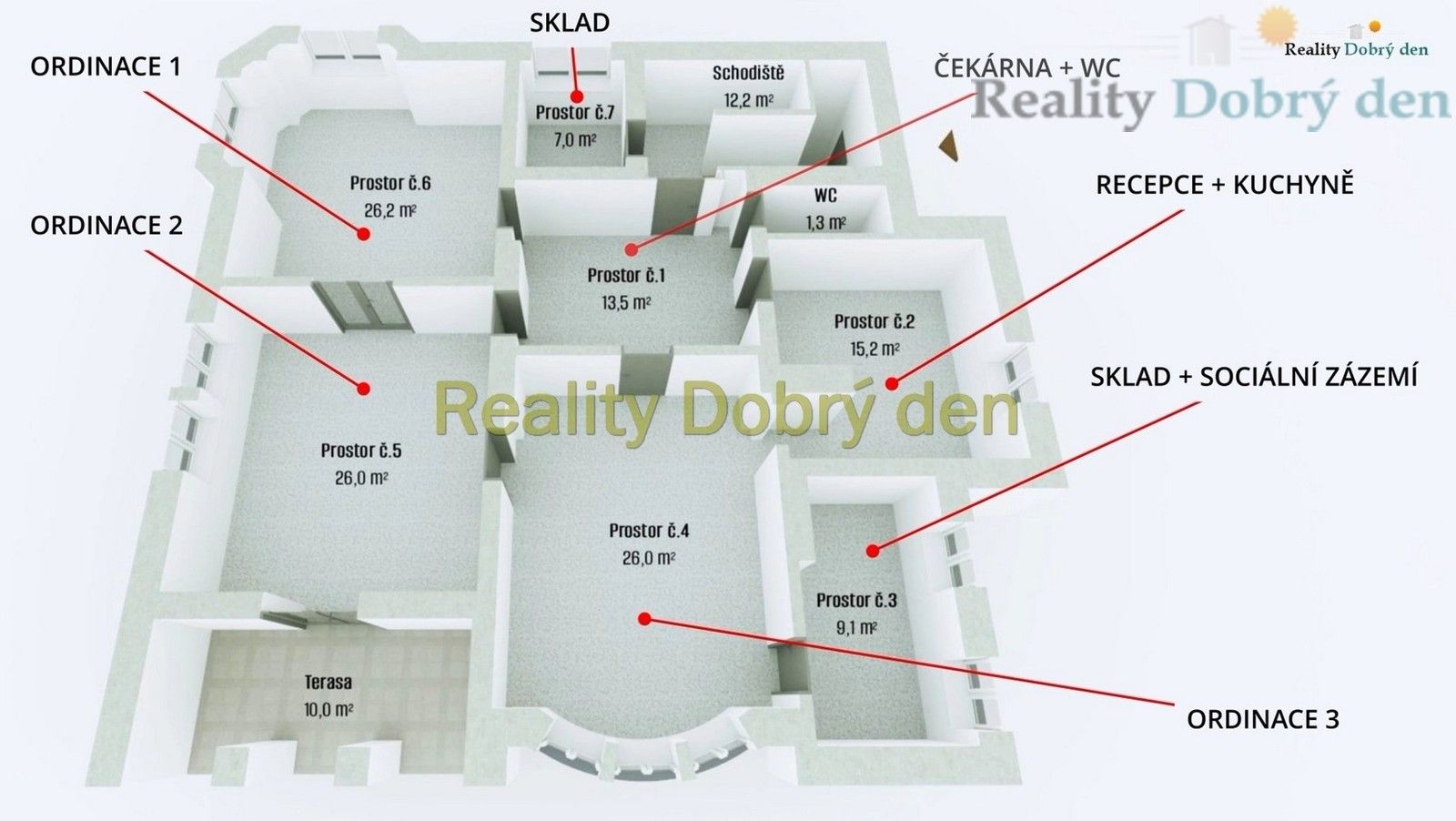 Ostatní, Tyršova, Opava, 124 m²