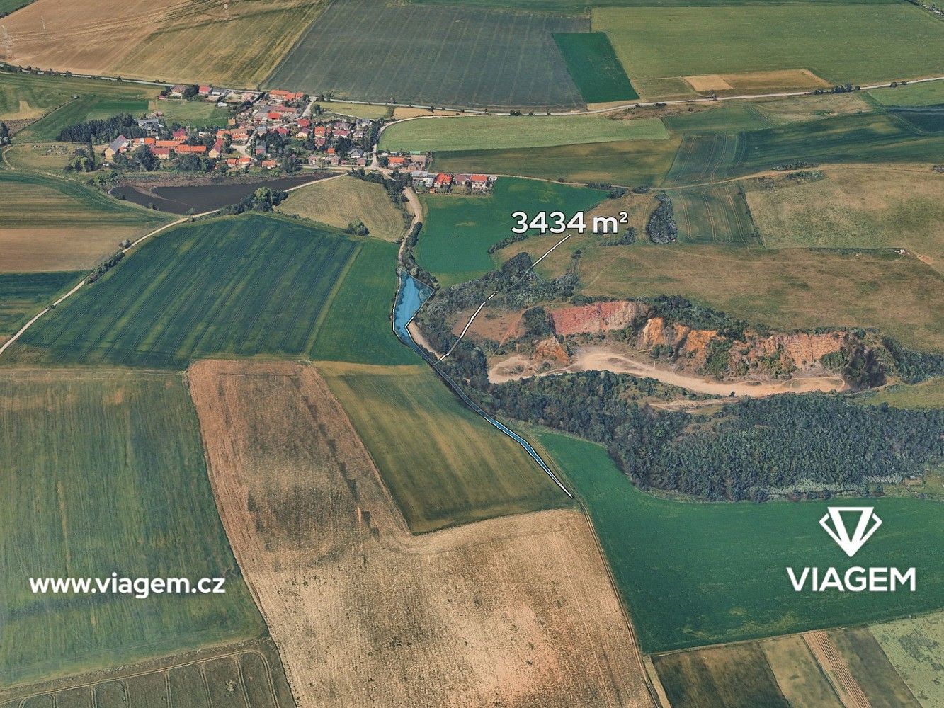 Zemědělské pozemky, Roblín, okres Praha-západ, Středočeský kraj - 1