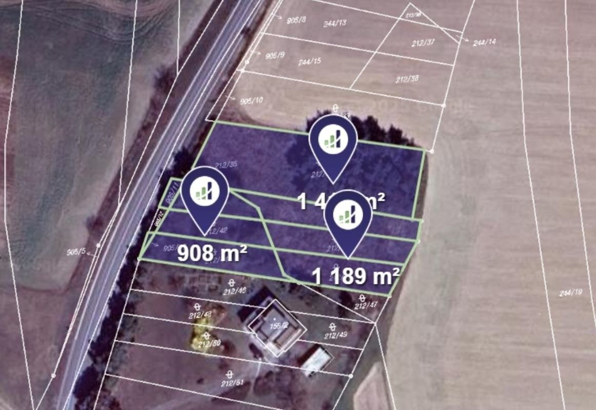 Ostatní, Luká, 3 509 m²