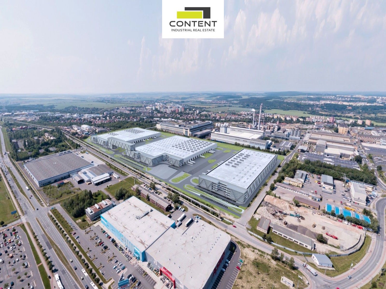 Sklady, Ke Karlovu, Plzeň, 15 000 m² - 2