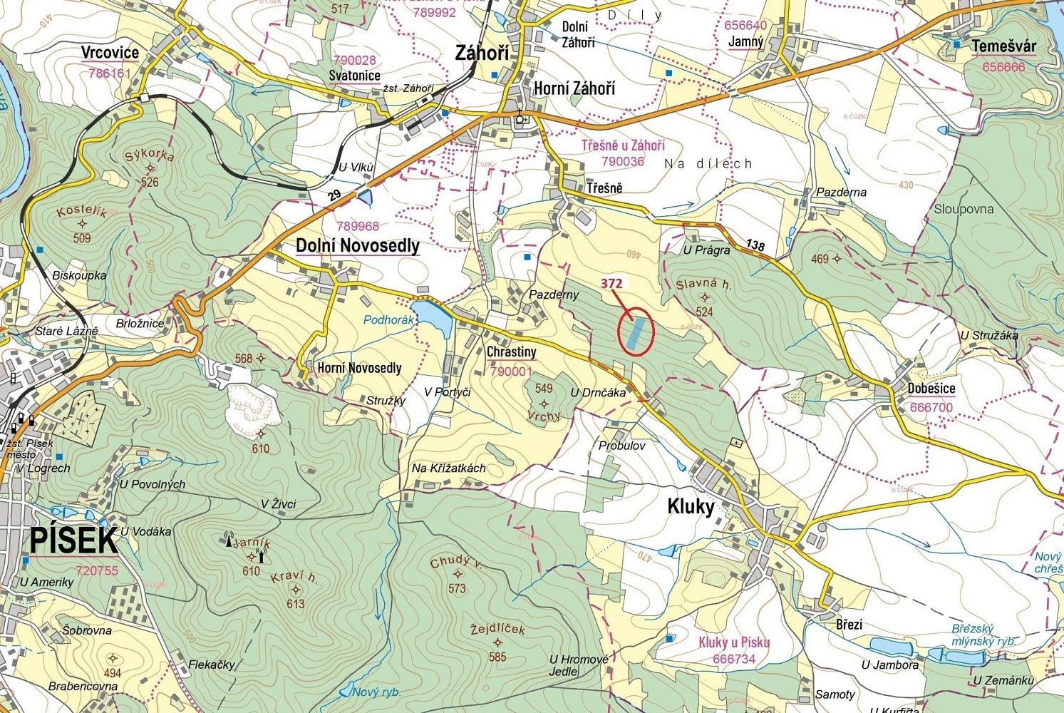 Lesy, Kluky, okres Písek, Jihočeský kraj - 1