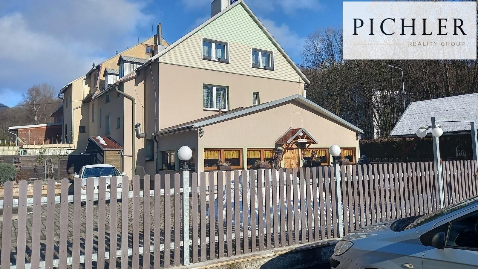 Ubytovací zařízení, Horní Žďár, Ostrov, 460 m²