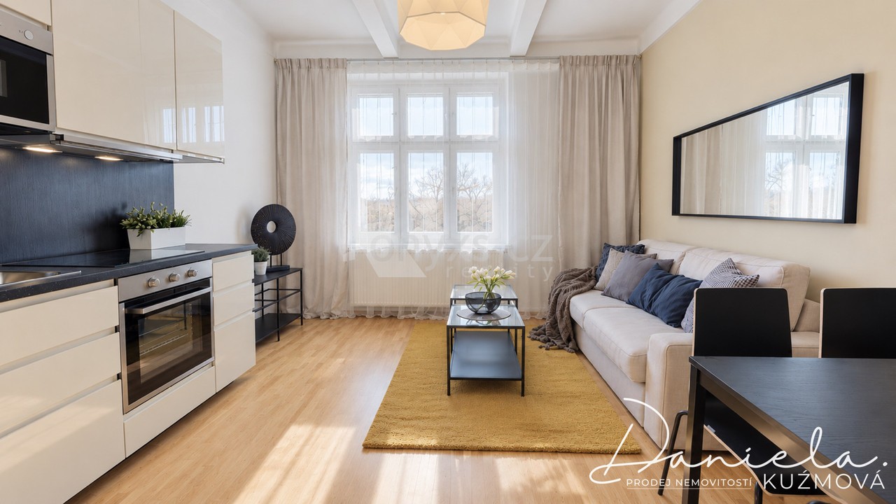 2+kk, Pod Vlachovkou, Praha, 45 m²