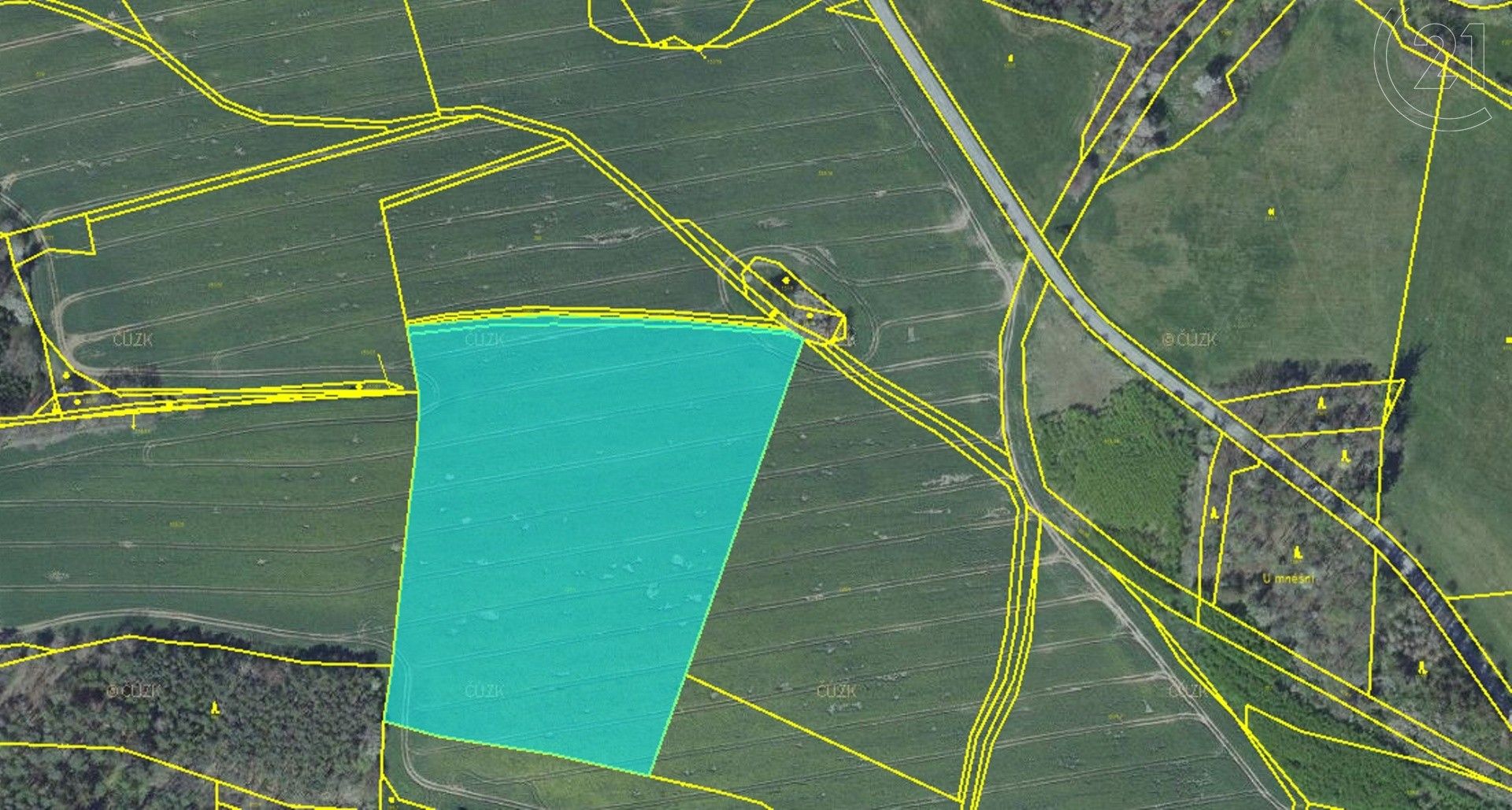 Prodej zemědělský pozemek - Křečovice, 15 410 m²