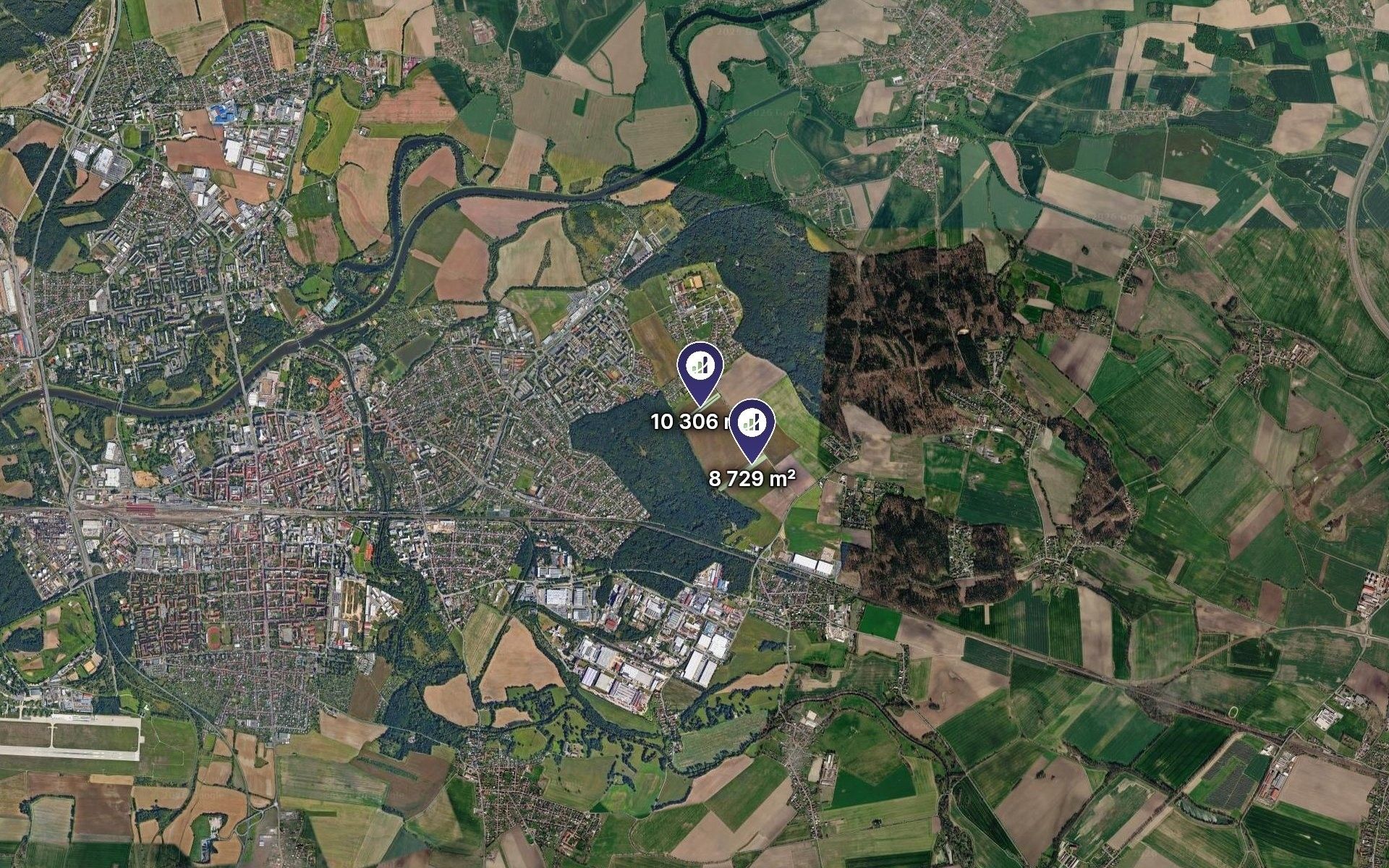 Zemědělský pozemek · 9 518 m² · Spojil - 3