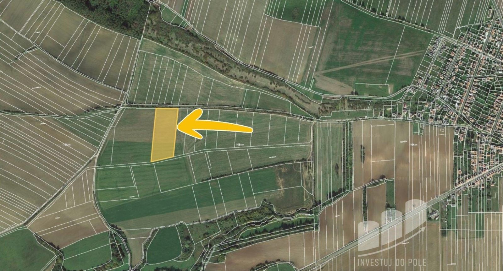 Prodej zemědělský pozemek - Krušovice, 22 900 m²