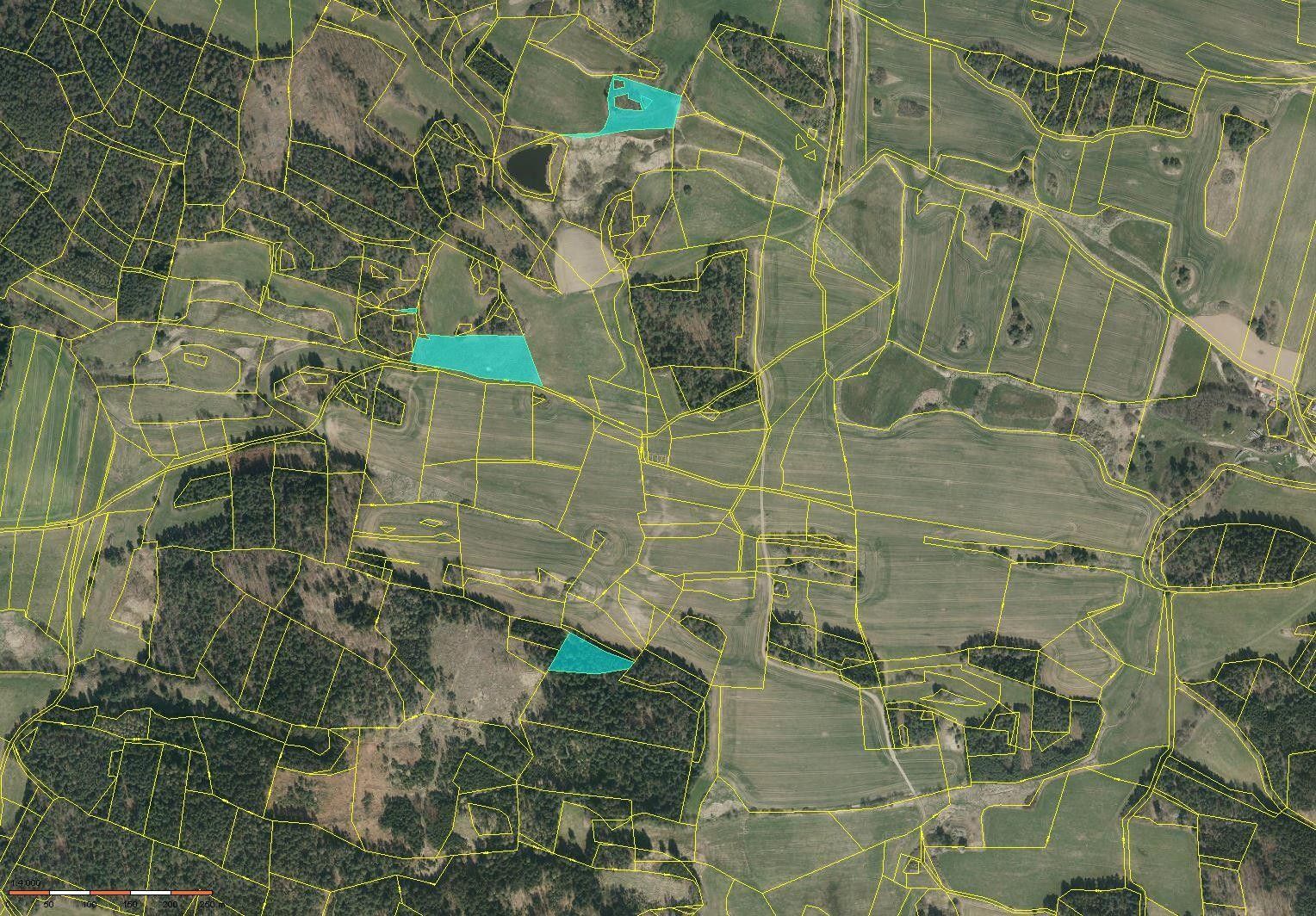 Zemědělský pozemek · 14 046 m² · Nahošín, Doubravice - 3