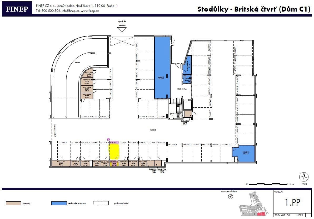 Byt 3+kk · 82 m² · Bessemerova, Praha - Třebonice - 4