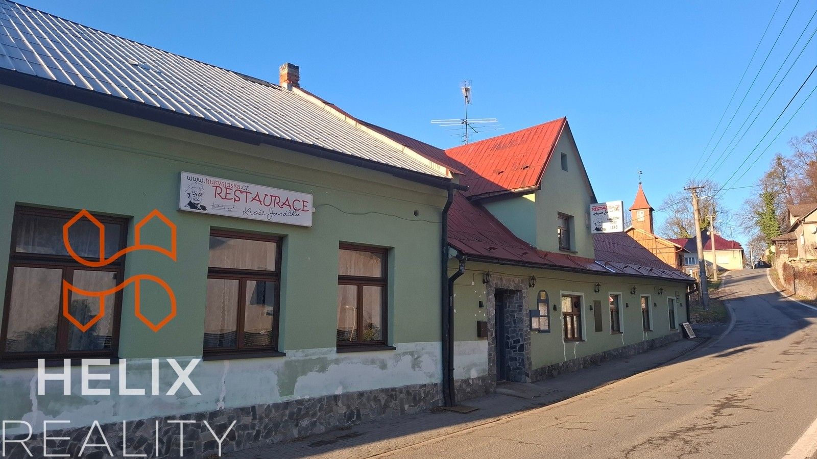 Restaurace, Hukvaldy, 230 m²