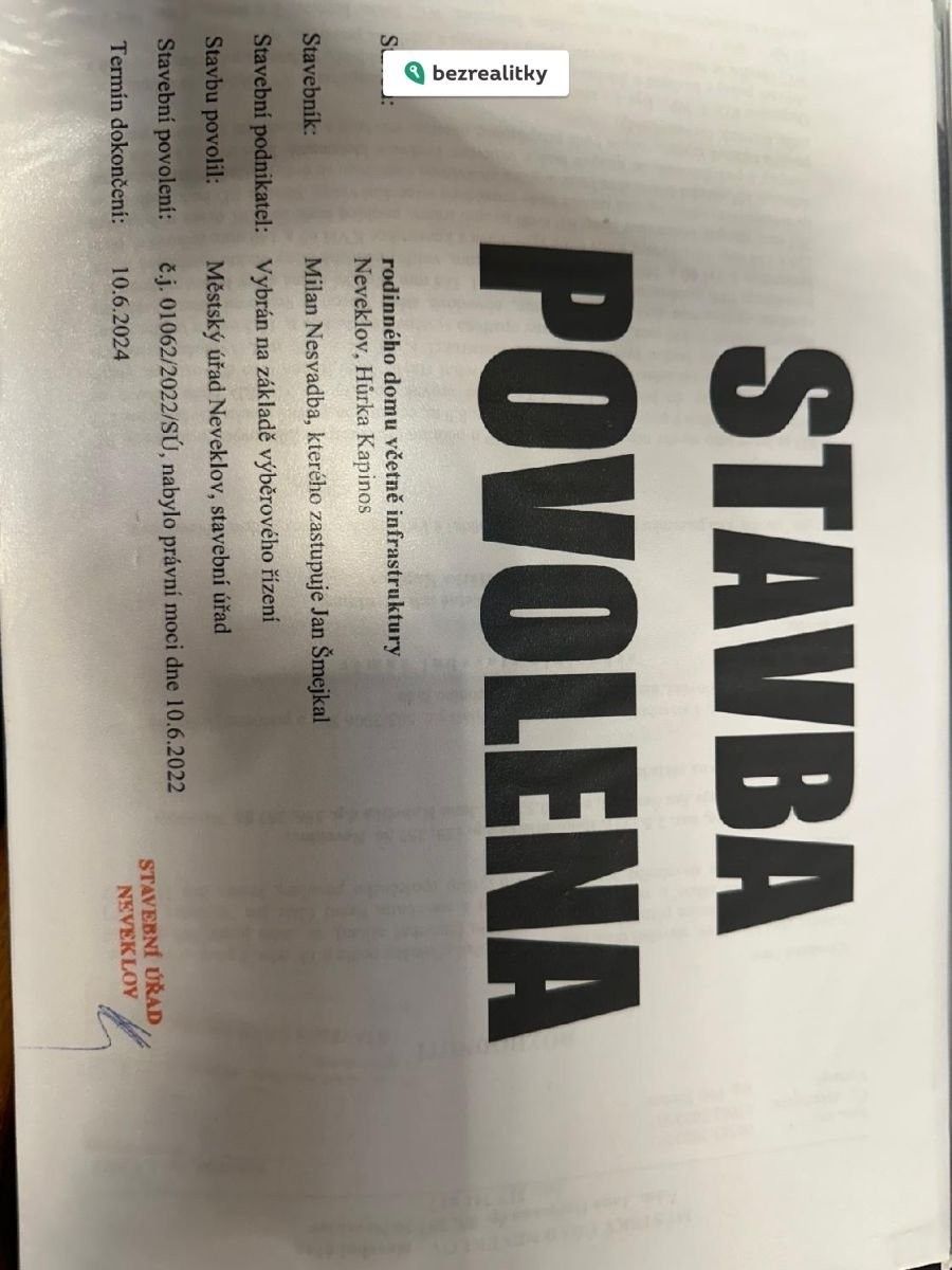 Prodej pozemek pro bydlení - Neveklov