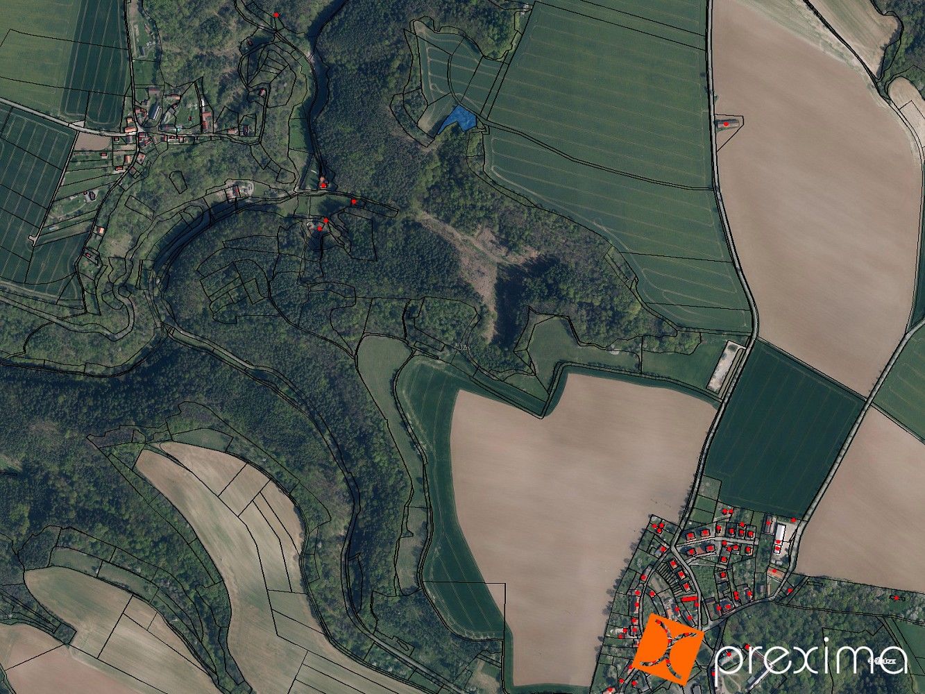 Pozemek, 1 743 m²
