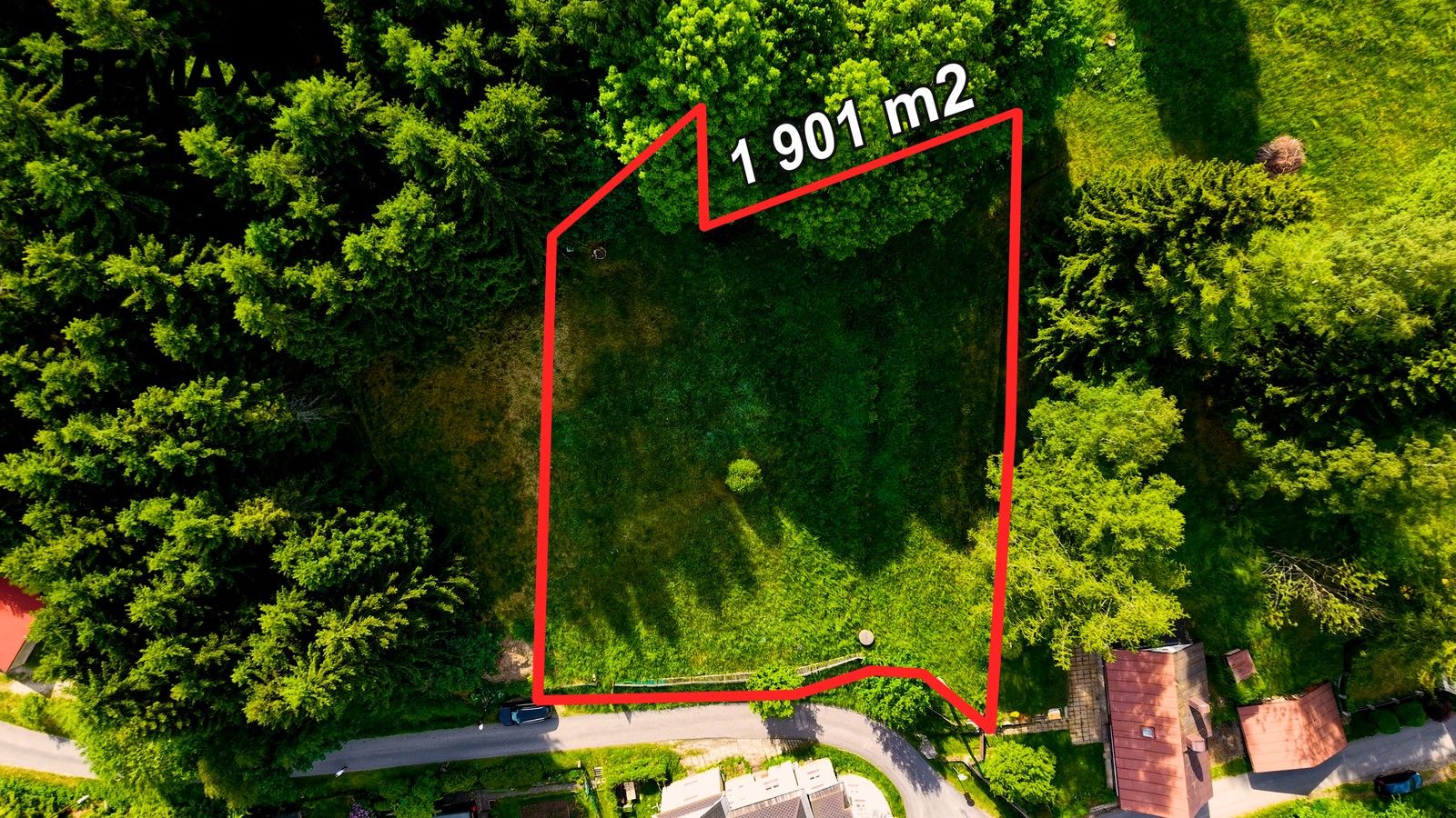Pozemky pro bydlení, Janov nad Nisou Hraničná, 1 901 m² - 1