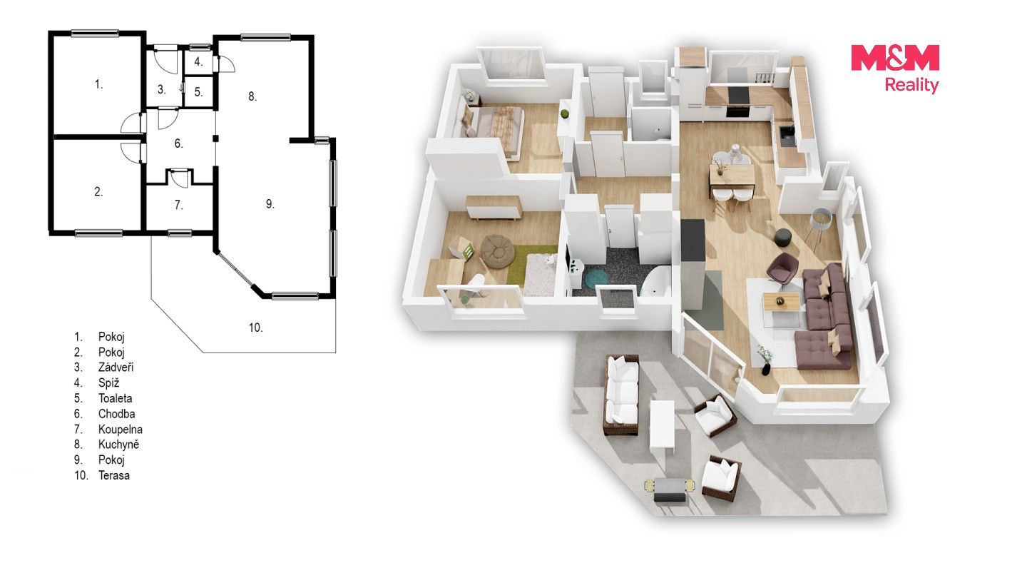 Prodej rodinný dům - Horní Podhájí, Struhařov, 112 m² - 5