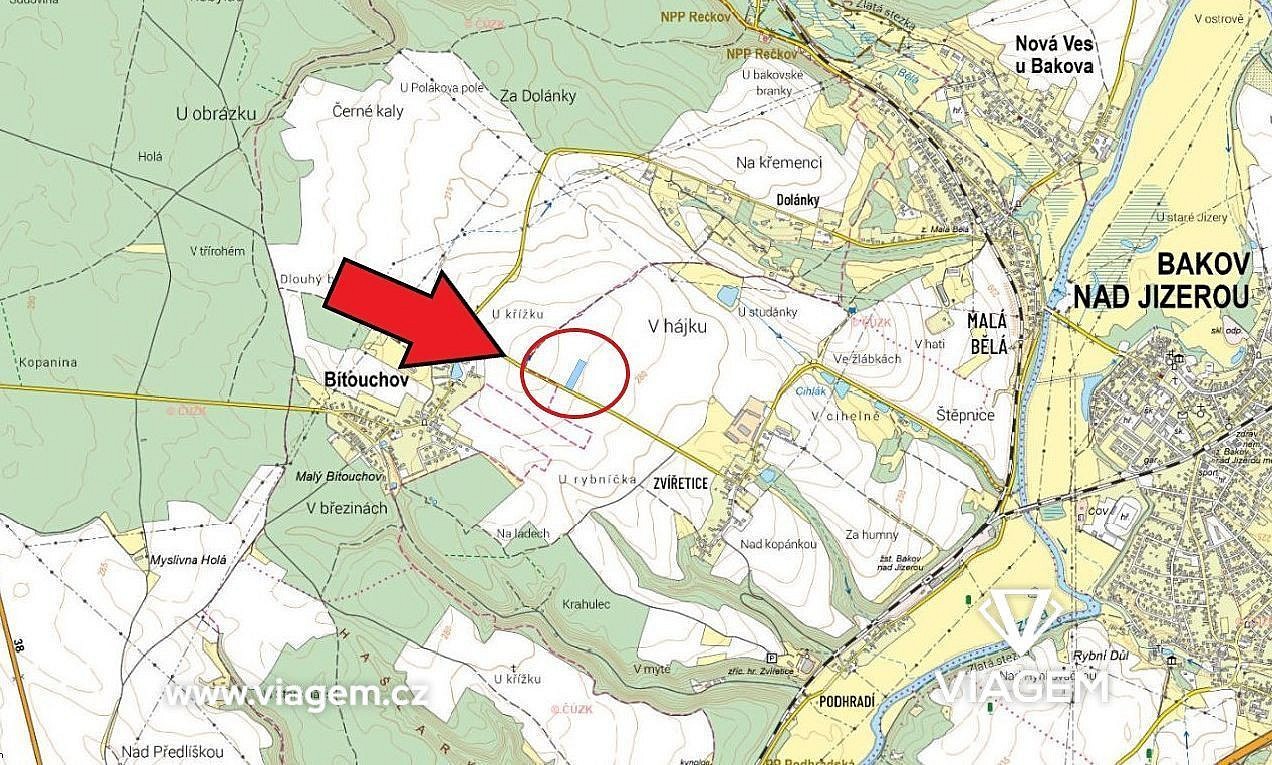 Zemědělský pozemek · Bakov nad Jizerou, okres Mladá Boleslav - 3