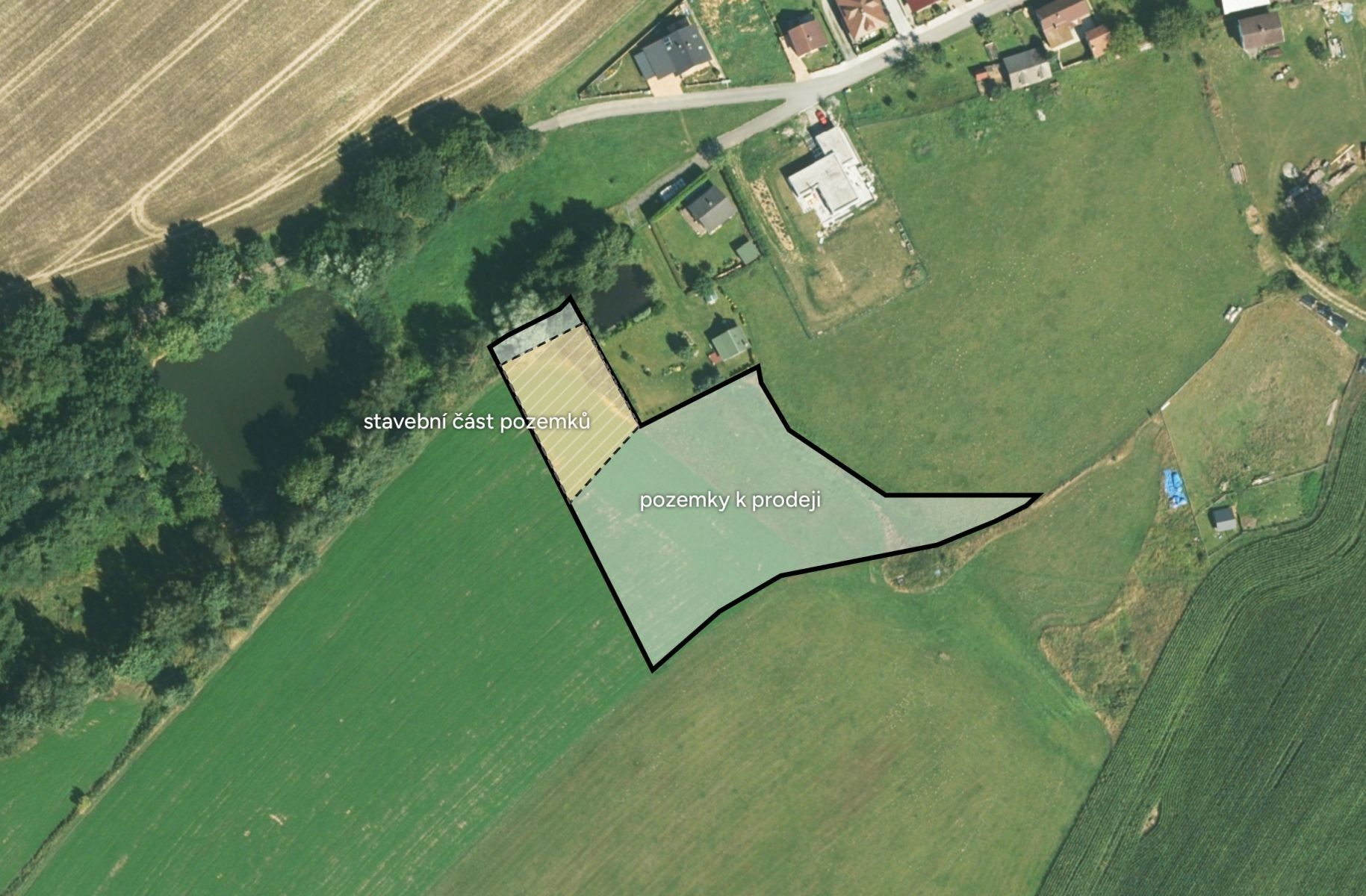 Pozemky pro bydlení, Jiřice
