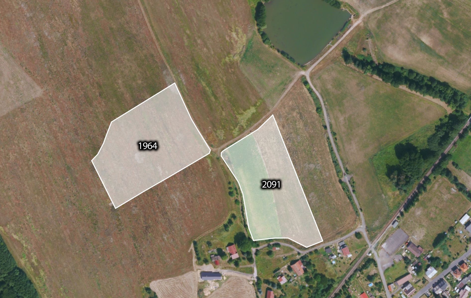 Zemědělské pozemky, Dolní Habartice, 33 823 m²