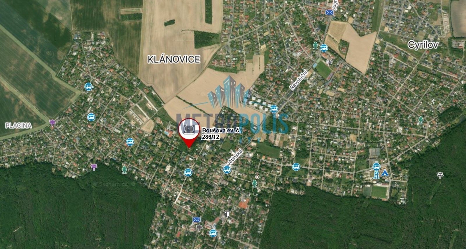 Prodej pozemek pro bydlení - Praha-Klánovice, Praha, 1 678 m²