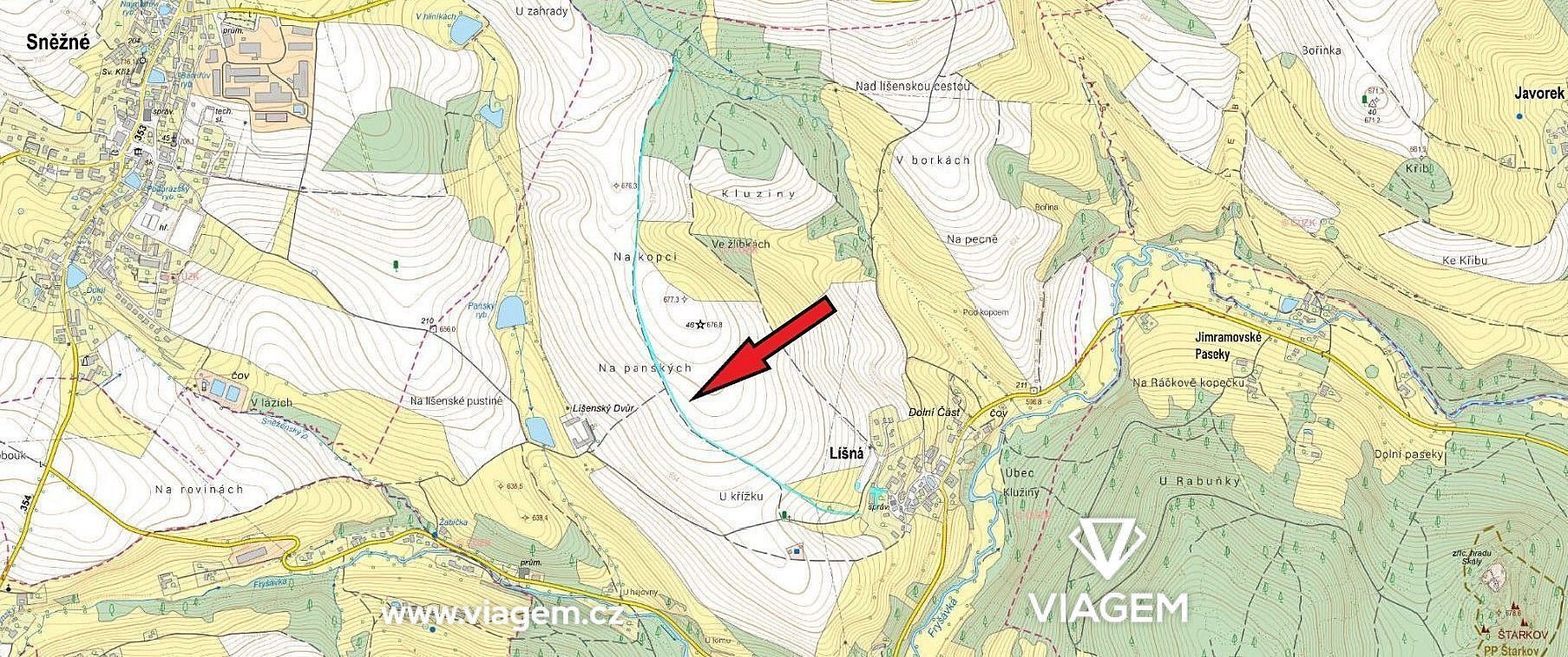 Zemědělský pozemek, 4 611 m²