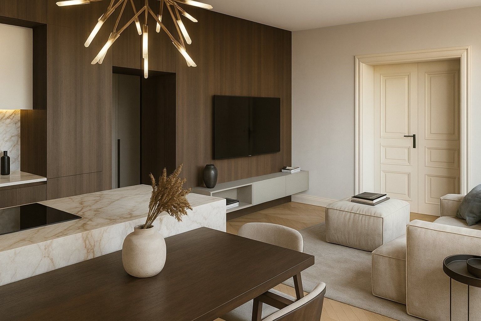 2+1, Karlínské náměstí, Praha Karlín, 105 m² - 2