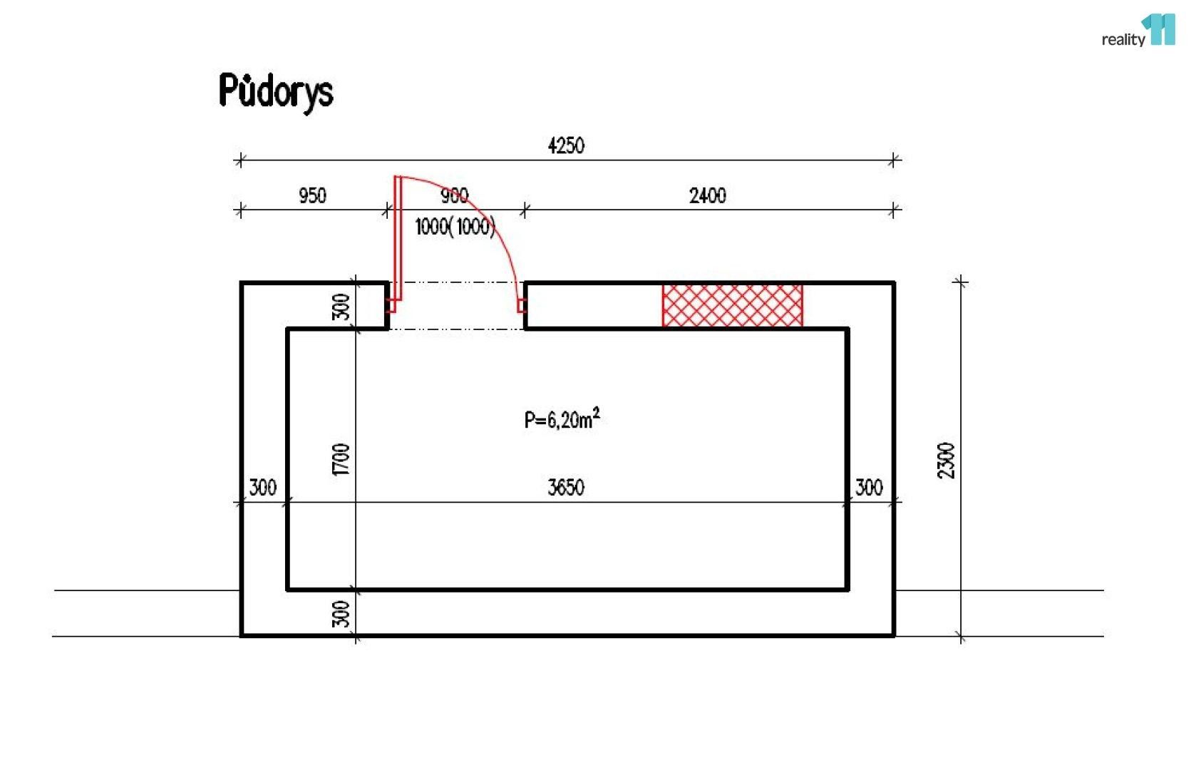 1+1, Michelská, Praha, 34 m²