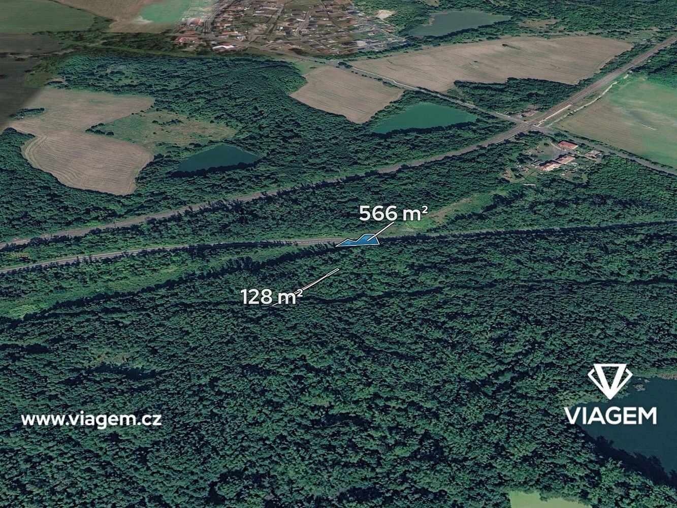 Zemědělské pozemky, Háj u Duchcova, okres Teplice - 1