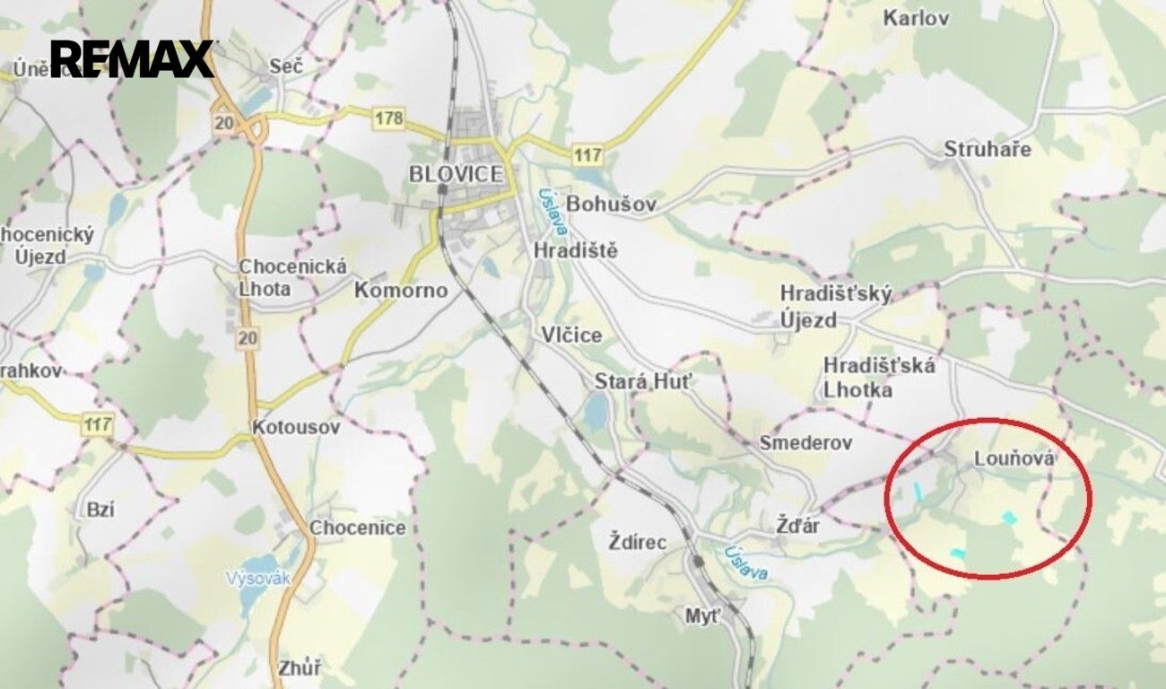 Zemědělské pozemky, Louňová, 26 378 m²