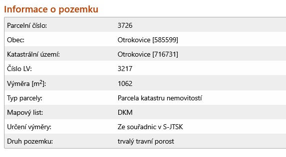 Zahrada · Otrokovice, 765 02 - 4