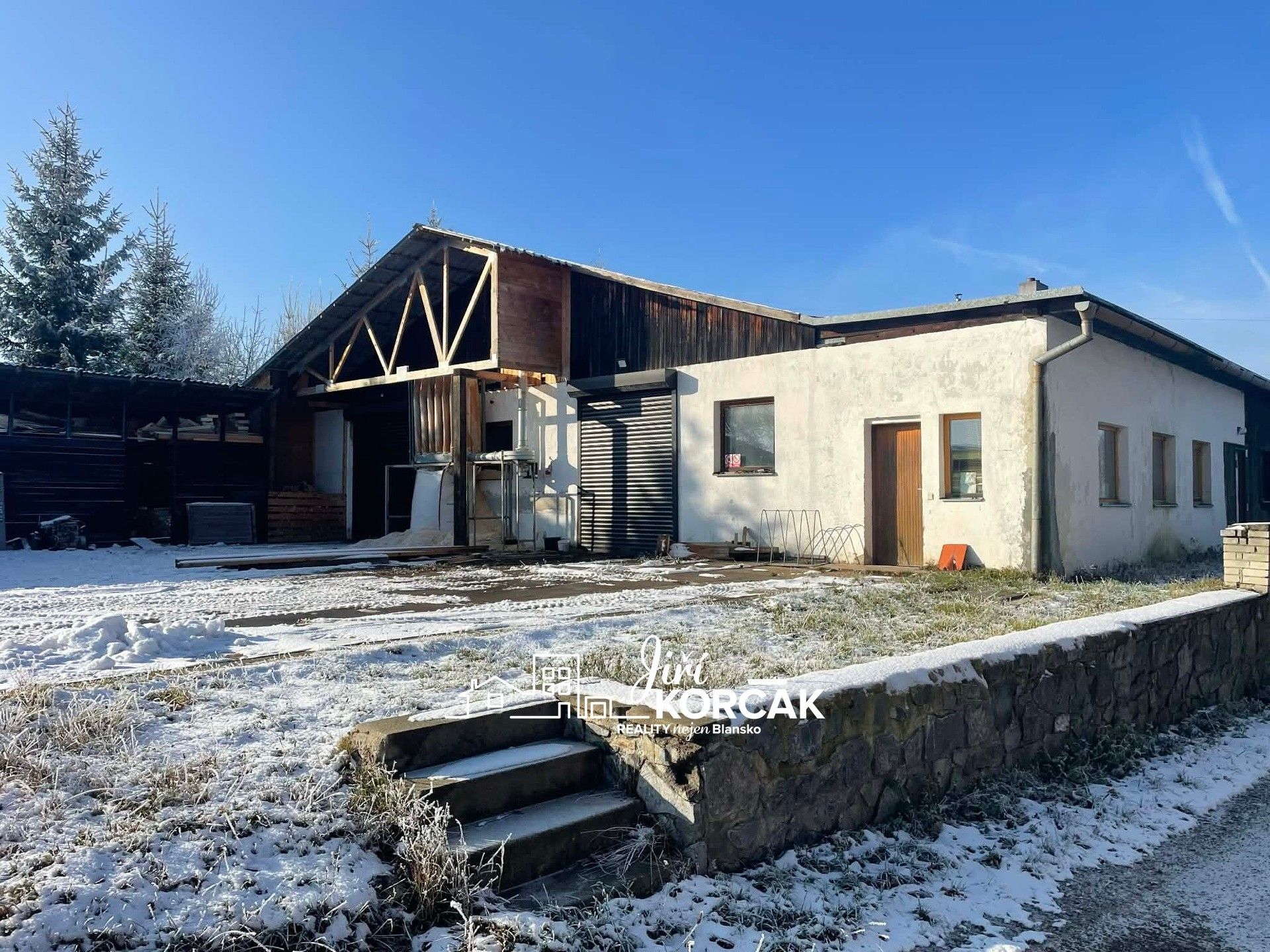 Výrobní prostory, Olešná, Blansko, 370 m²