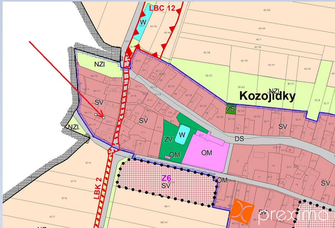 Prodej pozemek pro bydlení - Vinary, okres Hradec Králové - 2