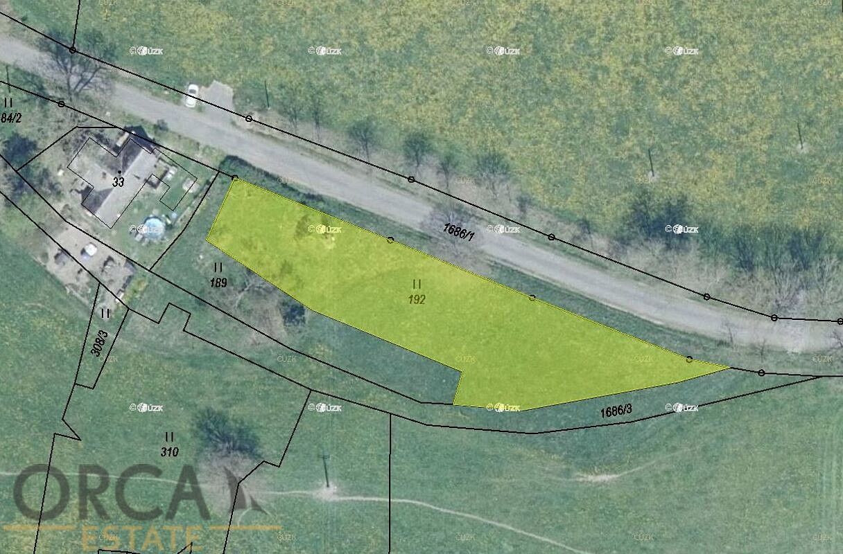 Pozemek pro bydlení, 1 419 m²