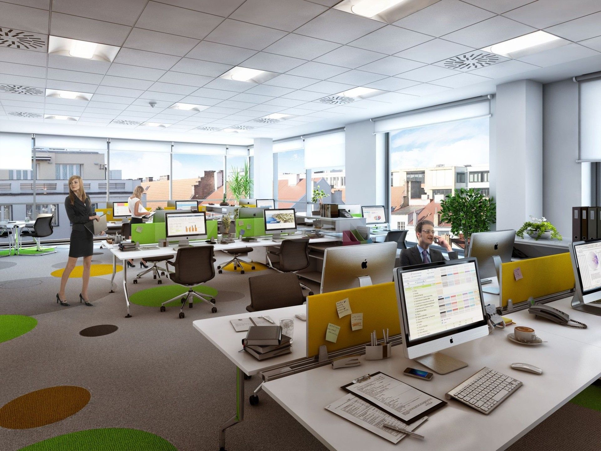 Pronájem kancelář - Sokolovská, Praha, 485 m²