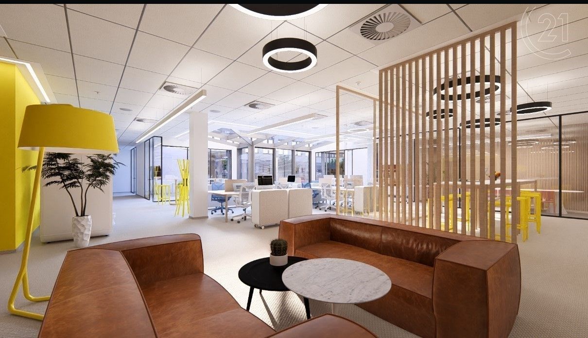 Pronájem kancelář - Na Poříčí, Praha, 653 m²