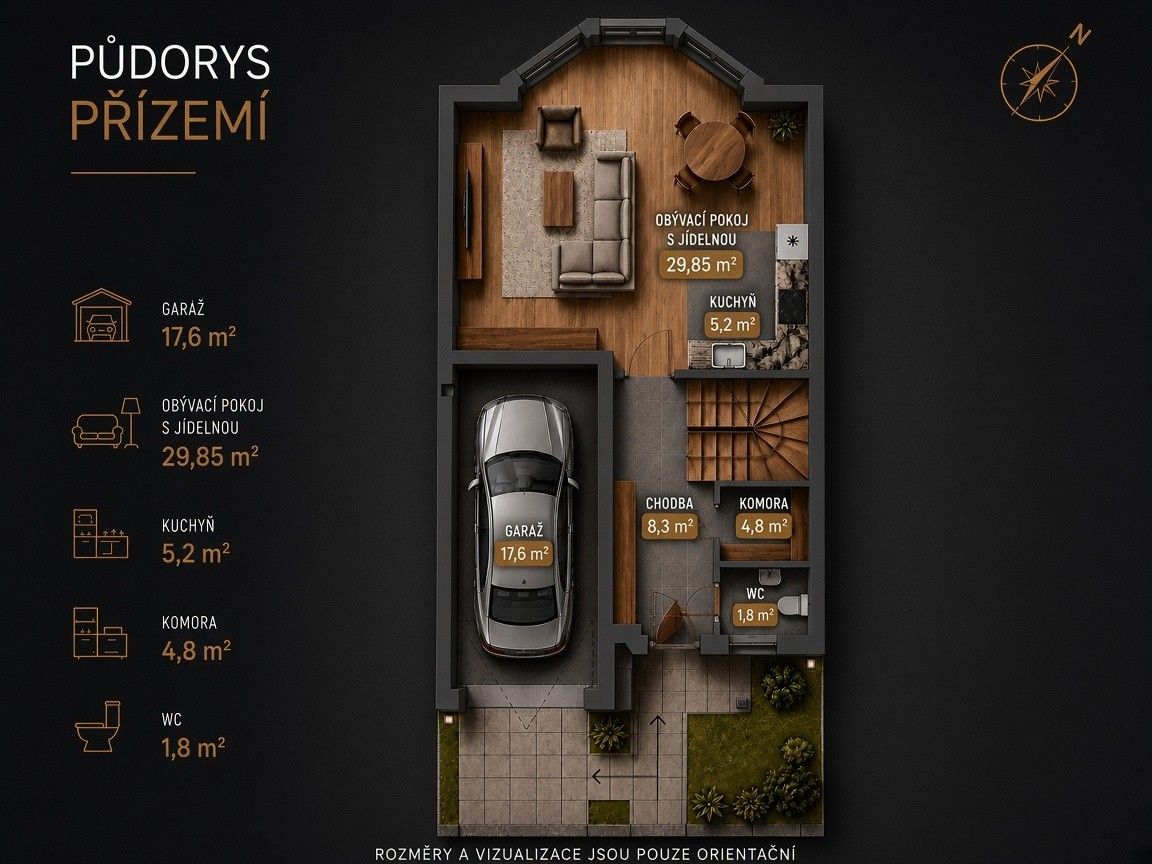 Rodinné domy, Moravany u Brna, 664 48 - 2