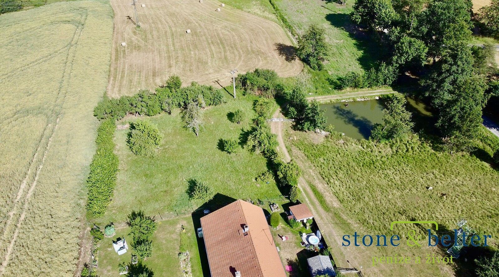 Prodej zahrada - Bystřice, okres Benešov, Středočeský kraj - 5