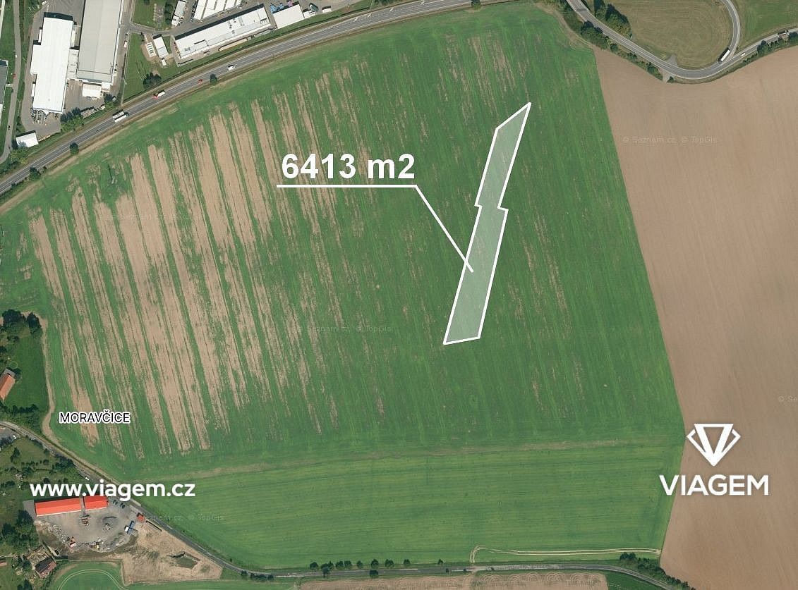 Zemědělský pozemek, 1 068 m²
