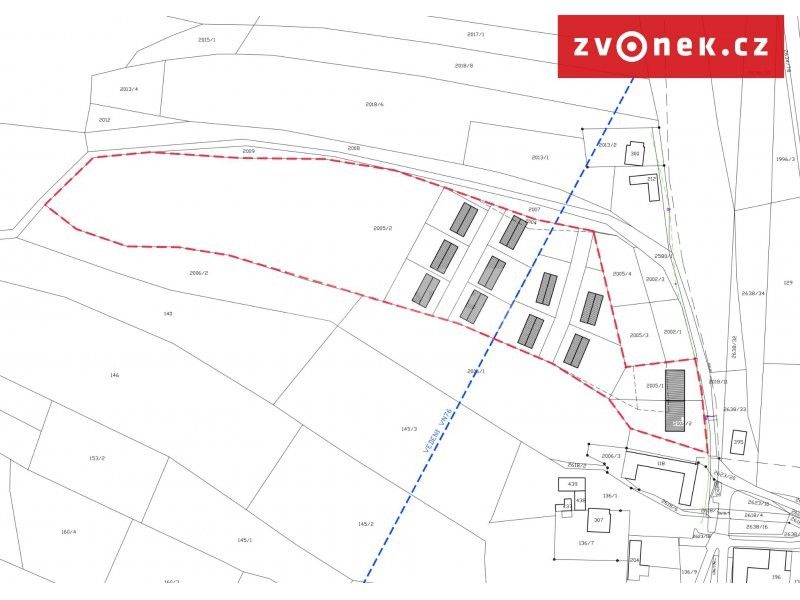 Prodej pozemek pro bydlení - Ludkovice, 18 m²