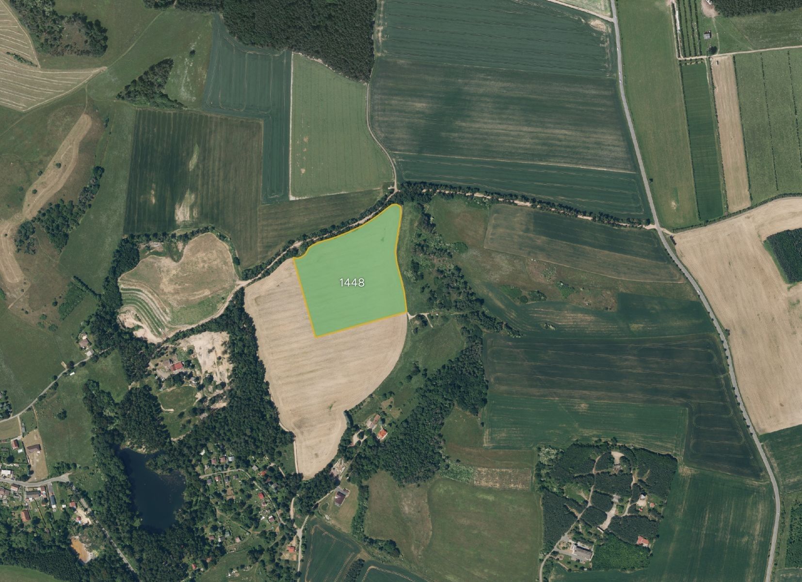 Zemědělské pozemky, Břasy Vranovice