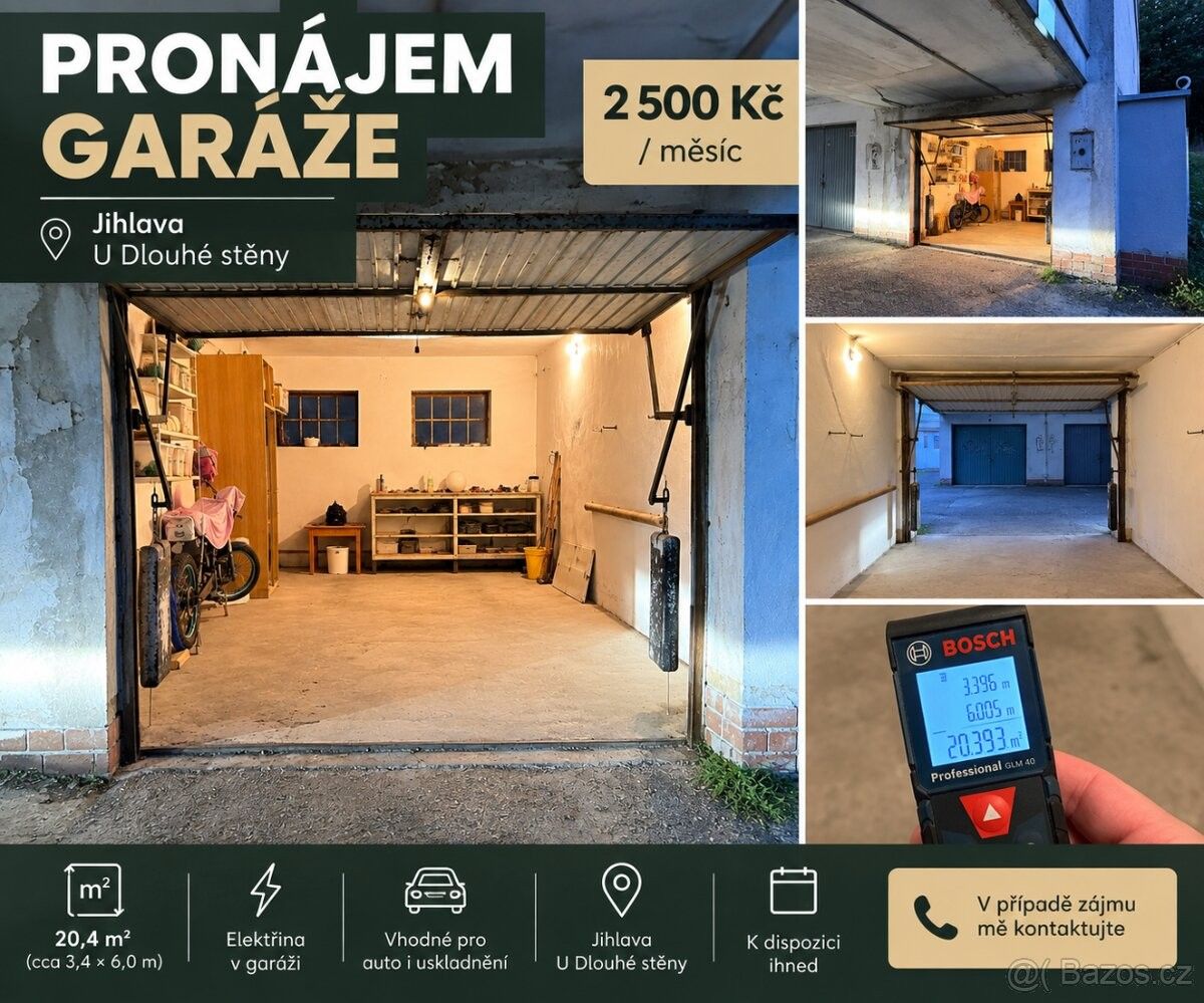 Garáže, Jihlava, 586 01