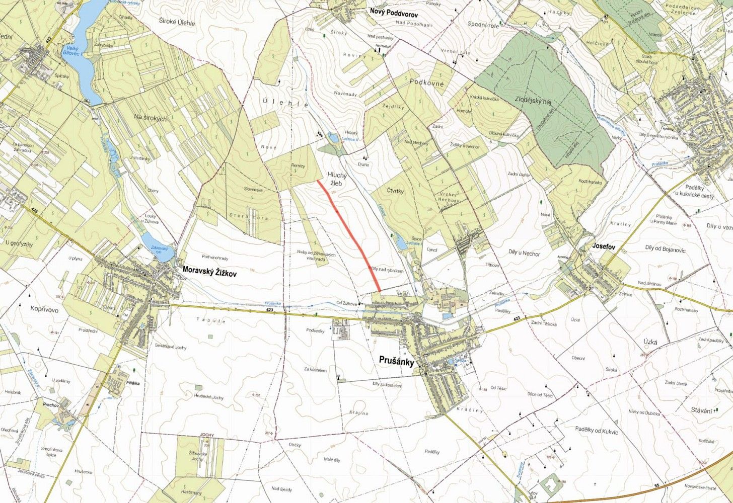 Zemědělské pozemky, Prušánky, okres Hodonín, Jihomoravský kraj - 2