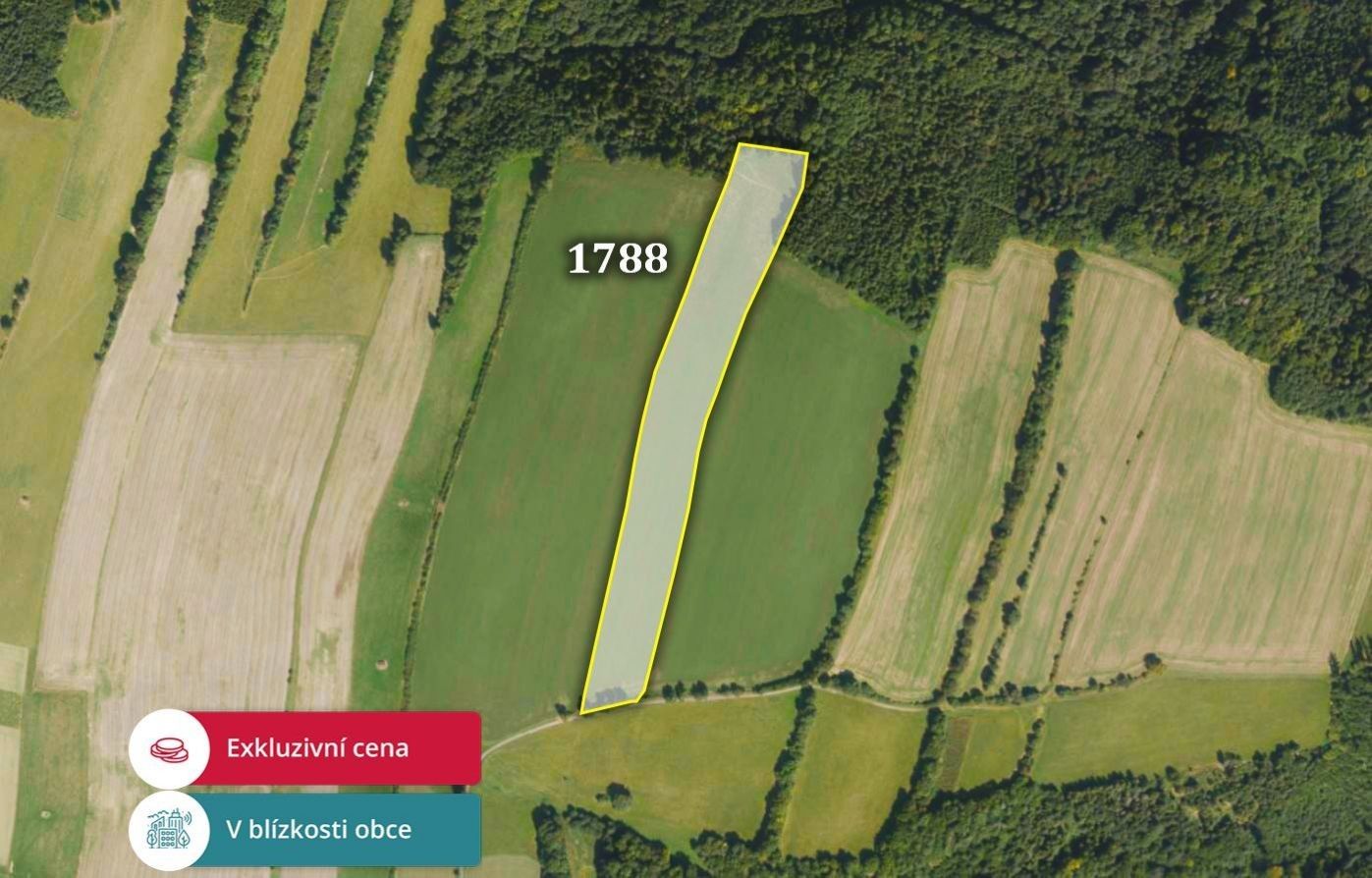 Prodej zemědělský pozemek - Spálov, 31 594 m²