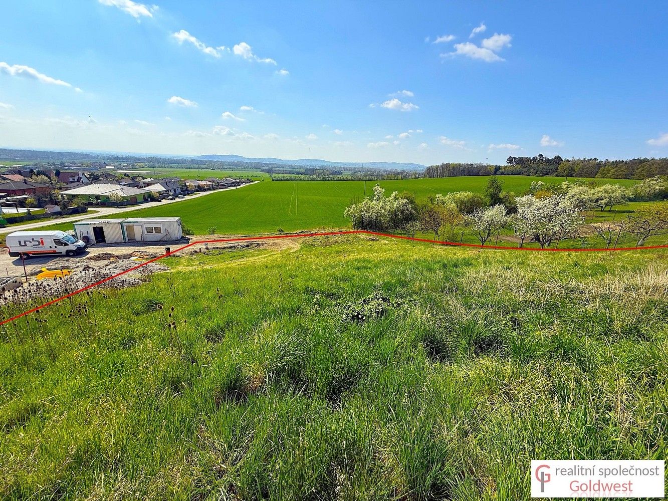 Pozemek pro bydlení, 1 074 m²
