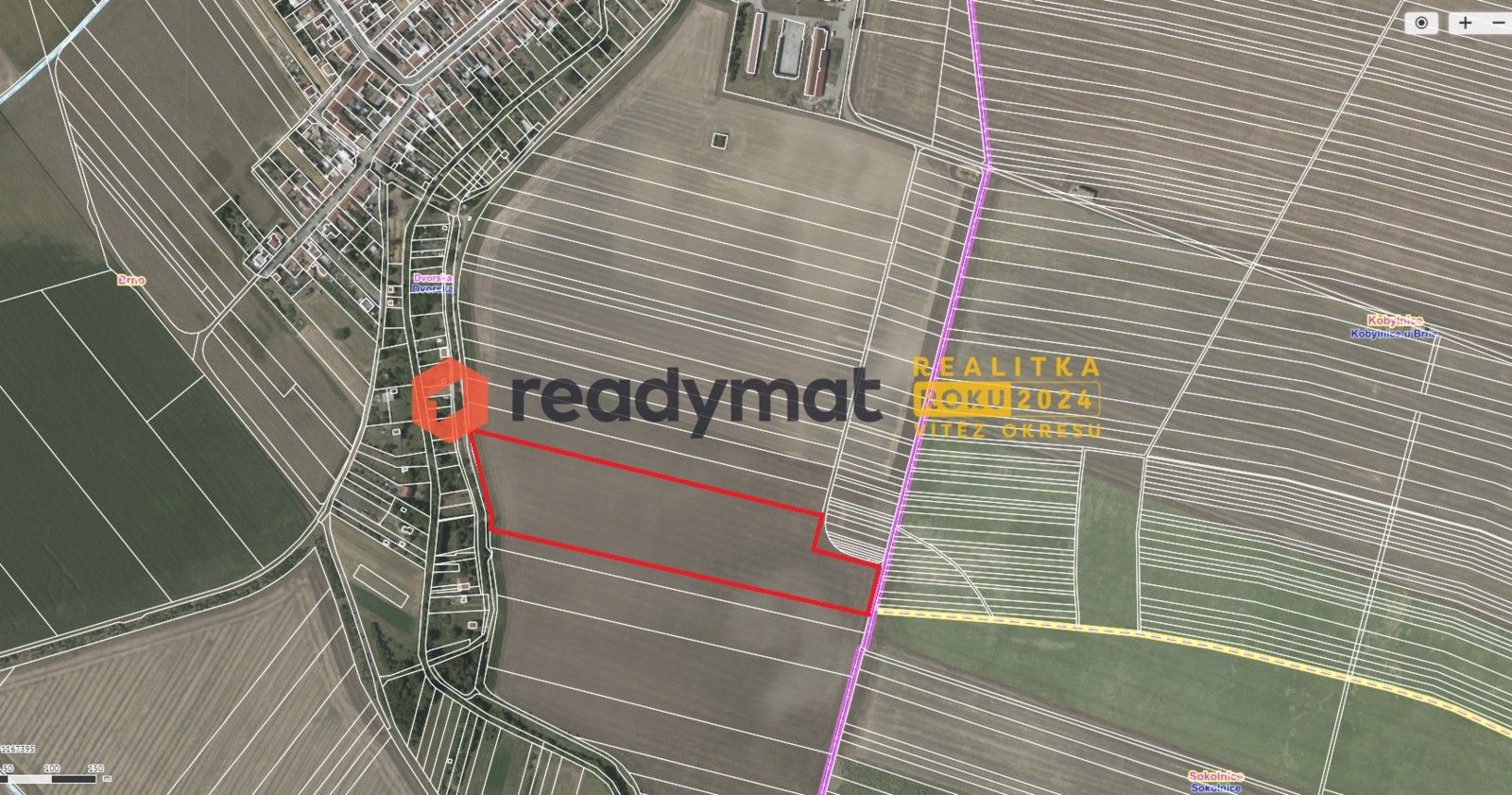 Prodej zemědělský pozemek - Brno, 44 m²