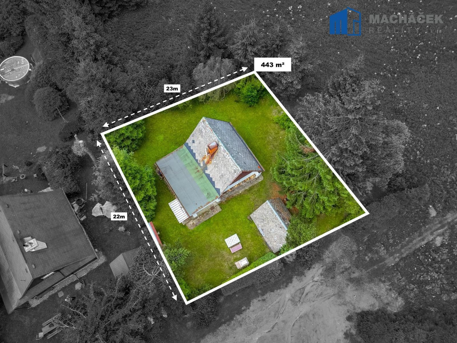 Chaty, Moldava Nové Město, 44 m² - 2