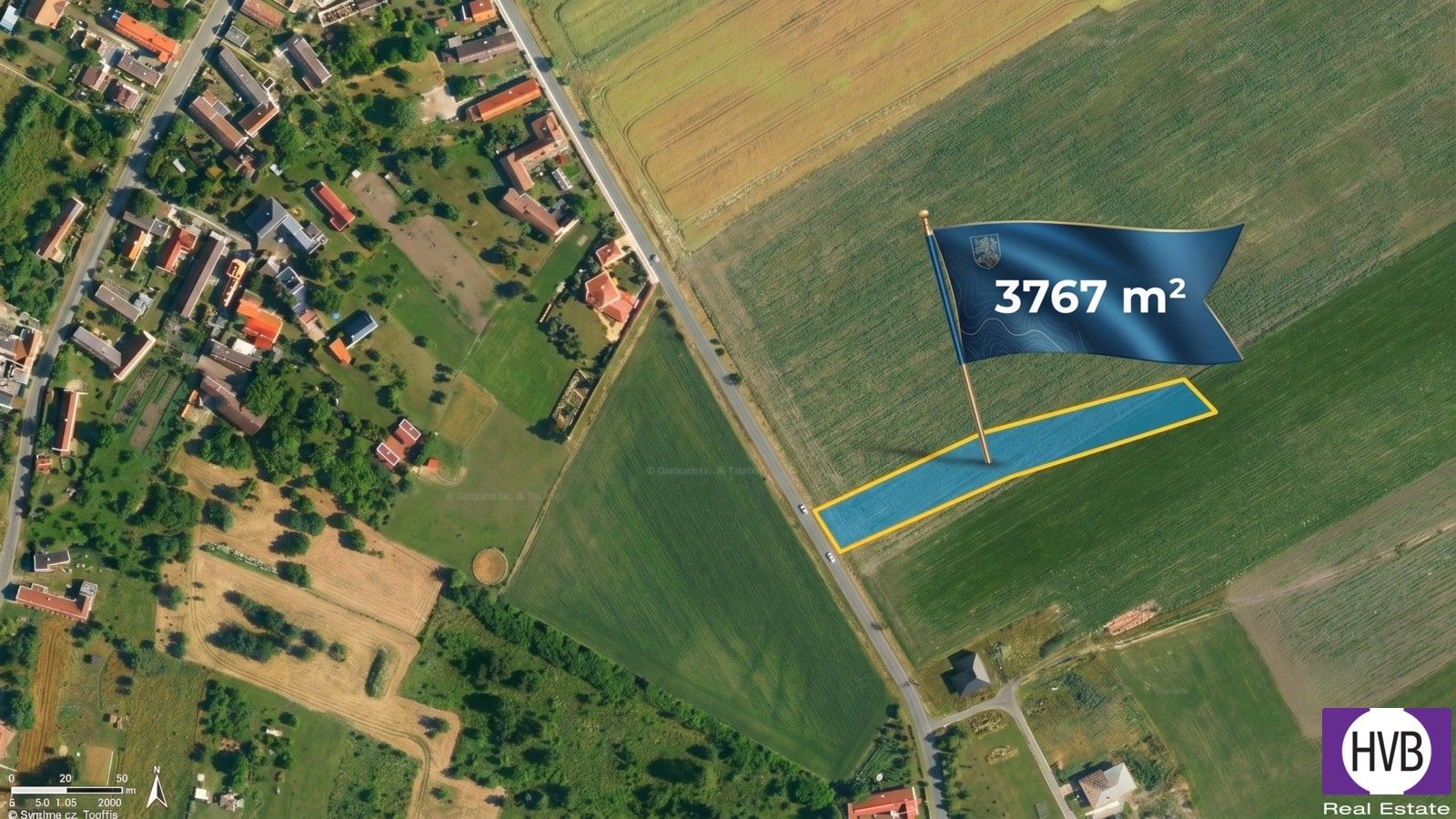 Pozemek pro bydlení · 3 767 m² · Bělušice - 3