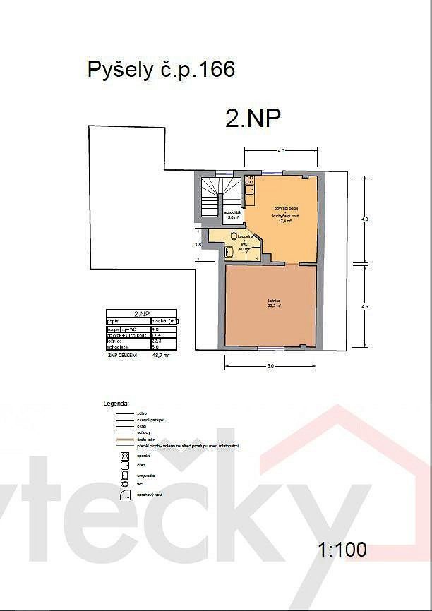 Rodinný dům · 129 m² · Průběžná, Pyšely, okres Benešov - 3