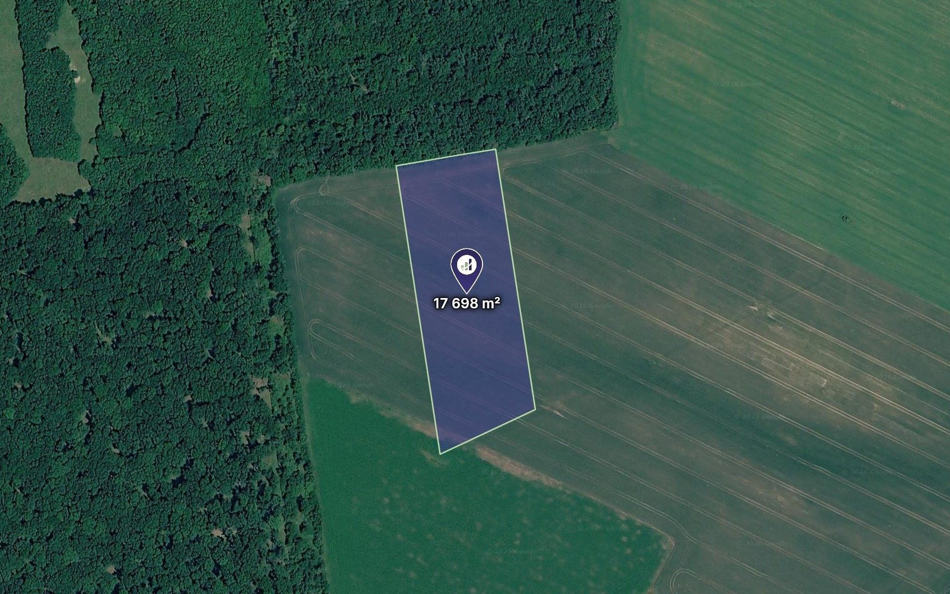 Zemědělské pozemky, Bulhary, 17 698 m² - 1